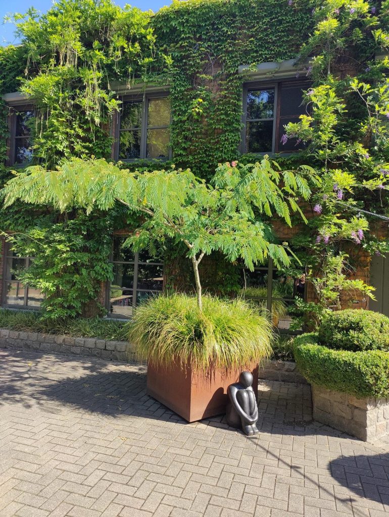 Cortenstalen maatwerk | Cortenstalen bloembak | Cortenstaal in de tuin | Cortenstaal Vlaeminck | Cortenstaal Blankenberge