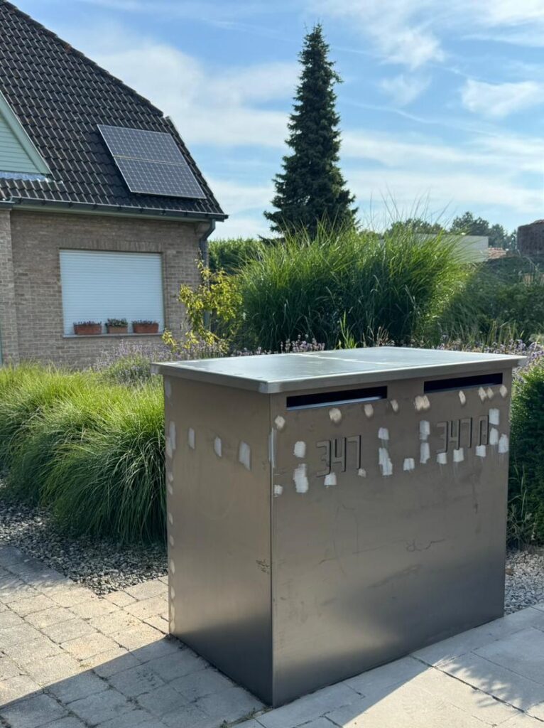Brievenbus cortenstaal | Cortenstaal Blankenberge
